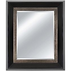 Rectangular Framed Burnt Espresso Wall Mirror