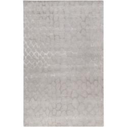 Bob Mackie Hand tufted Contemporary Grey Gephy New Zealand Wool Abstract Rug (8 X 11)