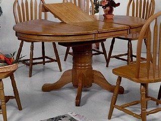 Oval Dining Table with Butterfly Leaf  