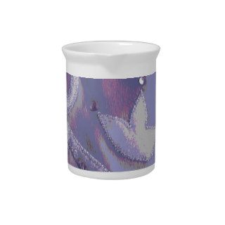 Pastel Lovers Paisley Floral Design Drink Pitchers