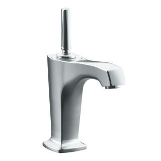 Kohler K 16230 4 cp Polished Chrome Margaux Single control Lavatory Faucet With 5 3/8 Spout And Lever Handle