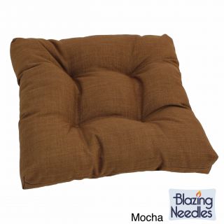 Blazing Needles Solid Tufted All weather Outdoor Chair/ Rocker Cushion
