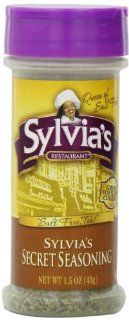 Sylvia's Secret Seasoning, 1.5 Ounce Containers (Pack of 12)  Mulling Spice  Grocery & Gourmet Food