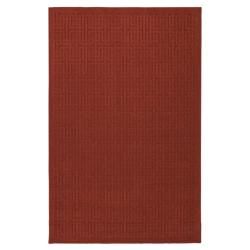 Stacks Madder Rusty Red Rug (5' x 7') Mohawk Home 5x8   6x9 Rugs