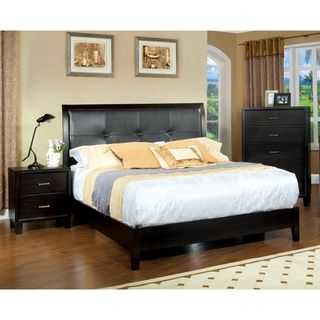 Furniture Of America Chester 3 piece Queen size Bed With Nightstand And Chest Set