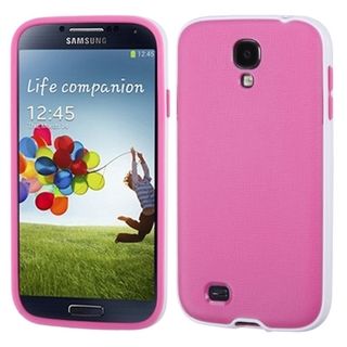 BasAcc White/ Pink Candy Belly Case for Samsung Galaxy S4 BasAcc Cases & Holders