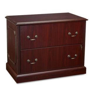Hon 94000 Series 2 drawer Mahogany Lateral File Cabinet
