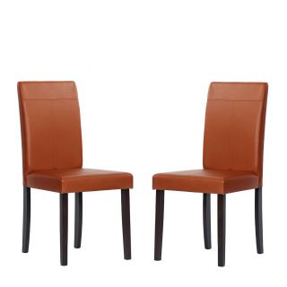 Warehouse Of Tiffany Toffee Dining Room Chairs (set Of 2)