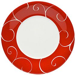 Red Vanilla Panache Rouge Salad Plates (set Of 6)