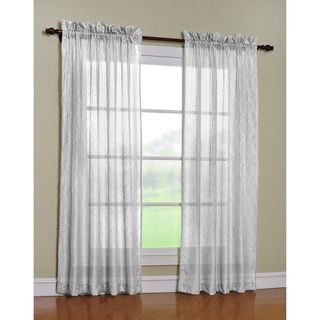 Famous Home Cleopatra White 52x84 inch Panels Cleopatra White 84 inch Curtain Panel Pair White Size 54 x 84