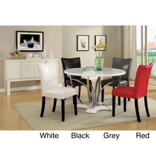 Furniture Of America Relliza Contemporary High Gloss Lacquer 5 piece Dining Set