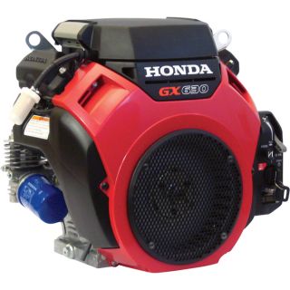 Honda V-Twin Horizontal OHV Engine with Electric Start – 688cc, GX Series, 1in. x 2 29/32in. Shaft, Model# GX630RHQZB2  601cc   900cc Honda Horizontal Engines