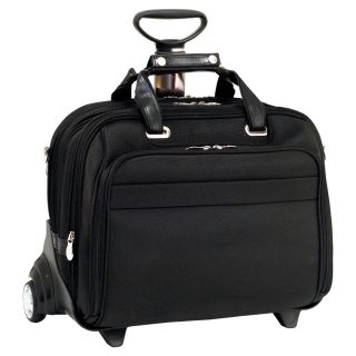 Mcklein Midway Nylon 17 inch Detachable Wheeled Laptop Bag