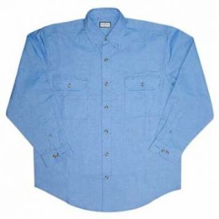   CLOTHING FORTRES FP291BLU 2XL LONG SLEEVE CHAMBRAY SHIRT   XXL BLUE at  Mens Clothing store