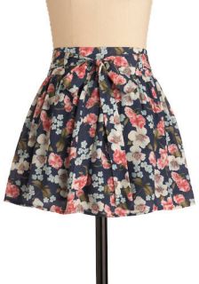 Flowers Keepers Skirt  Mod Retro Vintage Skirts