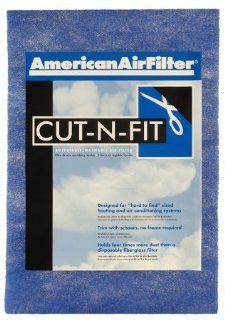 American Air Filter 383 800 601 20" x 25" x 1" Cut N Fit Natural Fiber Pads (12 Pack)