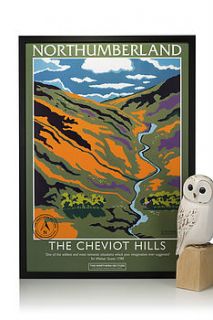 the cheviot hills poster by the northern section