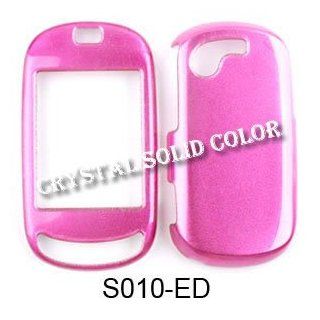 Cell Phone Snap on Case Cover For Samsung Gravity T T669    Crystal Solid Color Cell Phones & Accessories