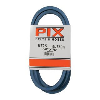 PIX Blue Kevlar V-Belt with Kevlar Cord — 75in.L x 5/8in.W, Model# B72K/5L750K  Belts   Pulleys