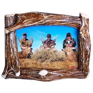 Mountain Mikes Antler Picture Frame 5"x7" Sports & Outdoors
