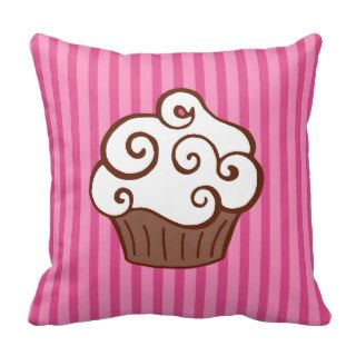 Vanilla Cupcake Pillow