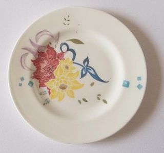 camellia floral cake plate by izzy illustration and design