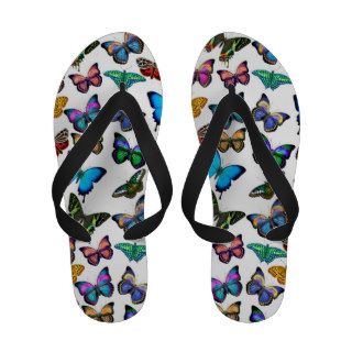 I Love Colorful Butterflies Sandals