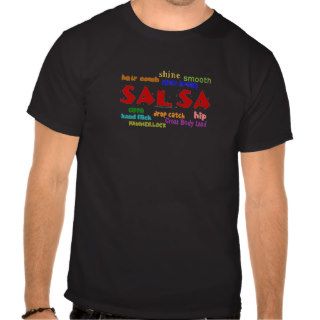 Salsa Dancing Lovers Dance Moves and Terms Tshirt