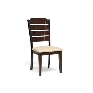Victoria Brown Wood Modern Dining Chair   Set of 2