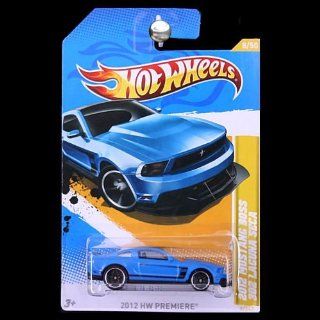 Hot Wheels 2012 New Models 2012 Mustang Boss 302 Laguna Seca (blue) Toys & Games