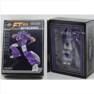 Transformers FansToys FT 03 Quakewave Masterpiece Shockwave Toys & Games