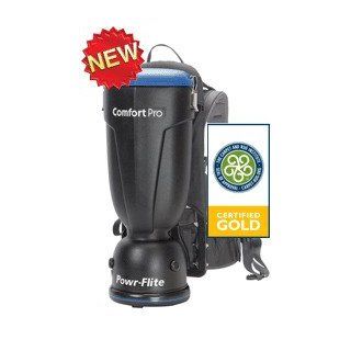 Powr flite Comfort Pro Backpack Vacuum, Standard, 10qt   Household Canister Vacuums