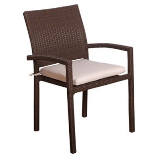 International Home Miami Atlantic Dining Side Chairs with Cushions
