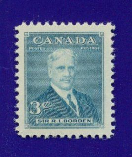 1951 CANADA "Sir Robert L. Borden" 3 Cents Stamp (#303) 