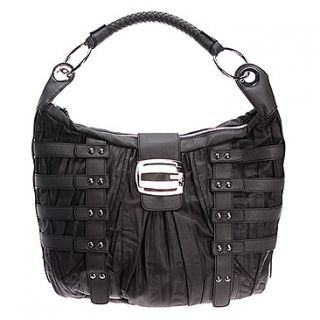 Guess Chariot Hobo  Women's   Black Washed Pebble