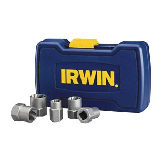 Irwin Deep Well Bolt-Grip Fastener Removers – 3/8in. Drive, 5-Pc. Set, Model# 394001