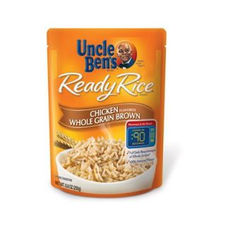 Uncle Bens Ready Rice Chicken Flavored Whole Gr