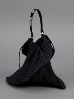 Pleats Please By Issey Miyake Twisted Pleated Clutch