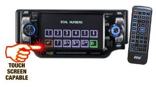 Pyle PLD51MUBT 5 inch TFT Touch Screen DVD/VCD/CD//CD R/USB/ AM/FM/Bluetooth and Screen Dial Pad  Vehicle Dvd Players 