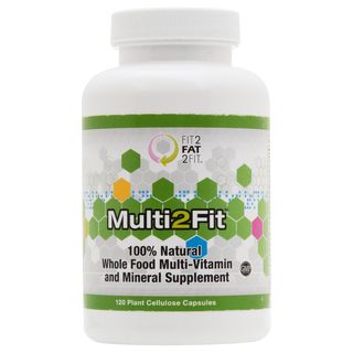 Multi2Fit All natural Multi Vitamin Supplement Fitness & Nutrition