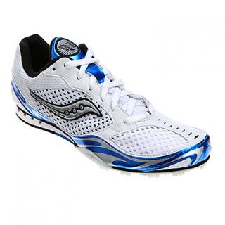 Saucony Velocity Spike 2 Distance  Men's   White/Royal