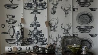 auction house wallpaper by sharon jane