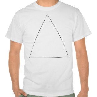 Triangle Outline (Basic) T Shirt