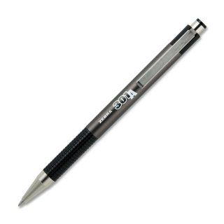 Zebra 301A Retractable Ballpoint Pen   301A Retractable Ballpoint, 0.7 mm, Black Ink, Gunmetal Gray Barrel, Dozen  Rollerball Pens 