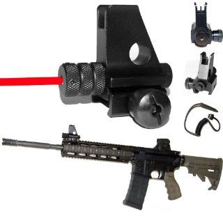Ar Standard Profile Front Sight with Red Laser and Pressure Switch, .223 Rifle Front Sight with Red Laser, 5.56 Rifle Front Sight with Red Laser, M4 Rifle, M16 Rifle, M 16 Rifle, Ar15 Rifle, Ar 15 Rifle, Ar Rifle Front Sight with Red Laser, 308 Rifle Front