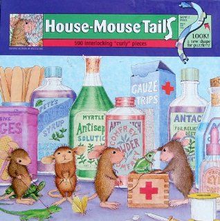 House Mouse Tails 500pc. Puzzle Doctor Visit Toys & Games