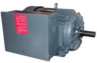 A.O. Smith K302 10 HP, 1800 RPM, 1 Speed, 230 Volts, 39 Amps, 1 Service Factor, 215T Frame, Manual Protector, TEFC Enclosure Farm Duty Motor   Electric Fan Motors  
