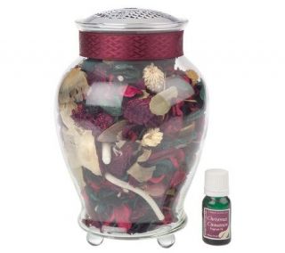 Potpourri Glo Illuminated Potpourri Jar with Fragrant Oil —