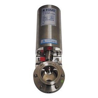 Actuated Butterfly Valve, 3 In, 304 SS