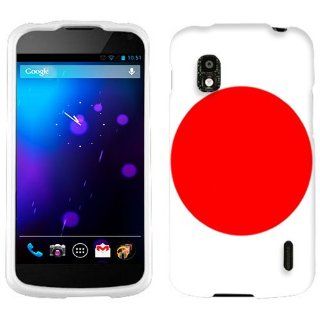 LG Nexus 4 Japanese Flag Hard Case Phone Cover Cell Phones & Accessories